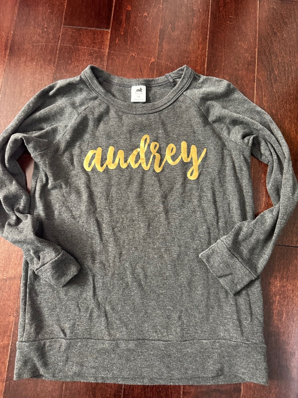 Little and Lively personalized pullover “Audrey” size 7/8